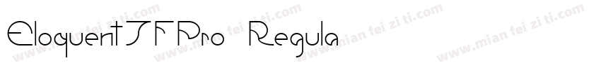 EloquentJFPro Regula字体转换